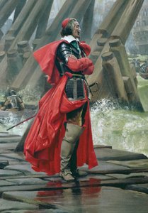 Kardinál Richelieu na mořské hradbě v La Rochelle, 1881 (detail 153763)